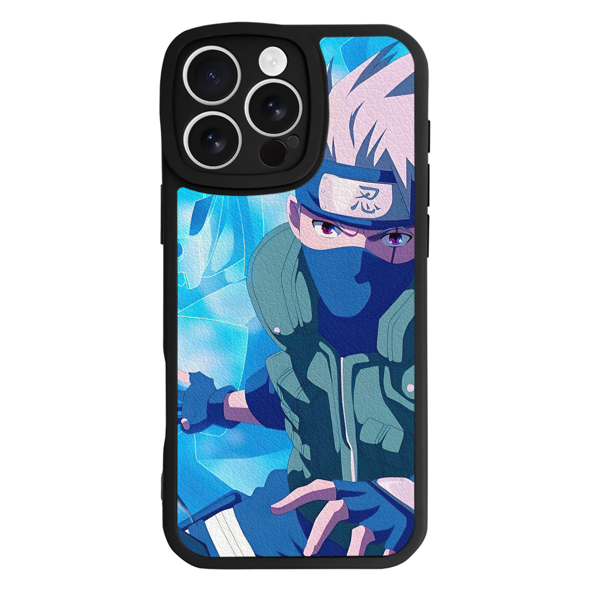 （画像用） NARUTO -ナルト- NARUTO -ナルト- 疾風伝 【iPhone 16シリーズ対応】シリコンスマホケース（レザー調） 材質：シリコン